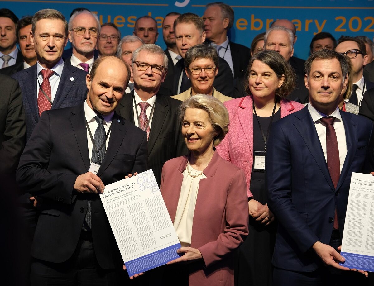 H «Διακήρυξη της Αμβέρσας» για μία Ευρωπαϊκή Βιομηχανική Συμφωνία