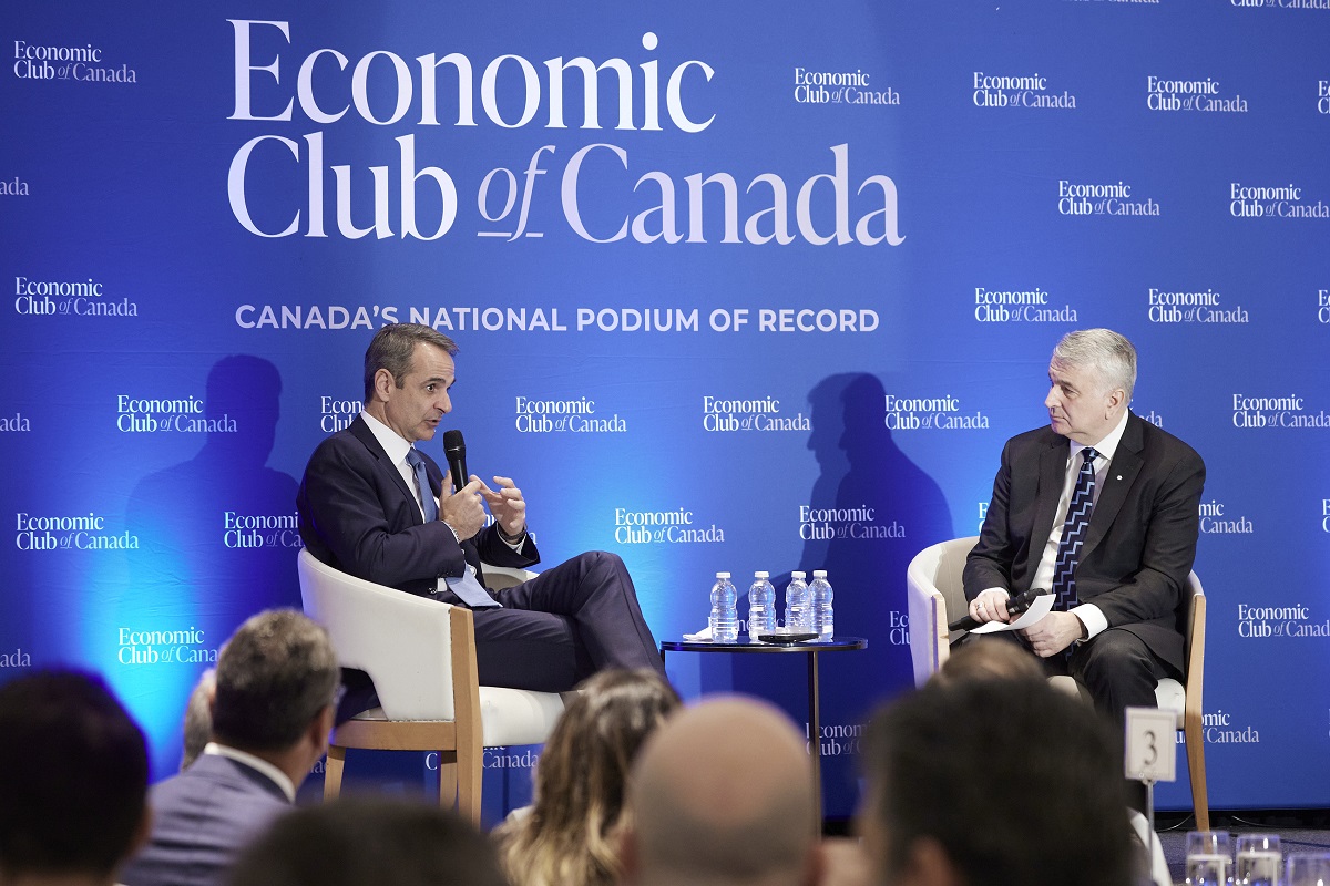 Κ. Μητσοτάκης στο Economic Club Canada: «Η Ελλάδα είναι ελκυστική για επενδύσεις»