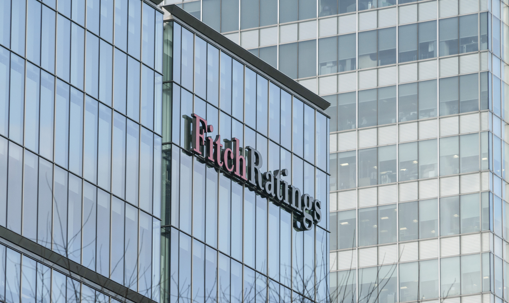 Fitch Ratings building at Canary Wharf - LONDON/ENGLAND  FEBRUARY 23, 2016